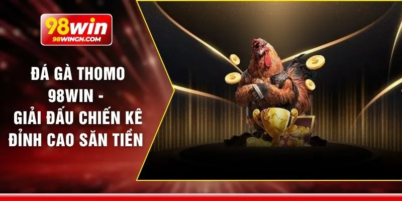 Đá gà thomo 98win - Giải đấu chiến kê đỉnh cao săn tiền