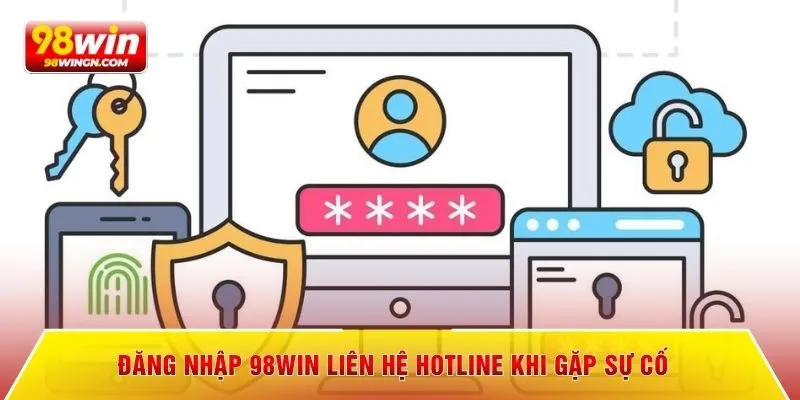 Đăng nhập 98win liên hệ hotline khi gặp sự cố